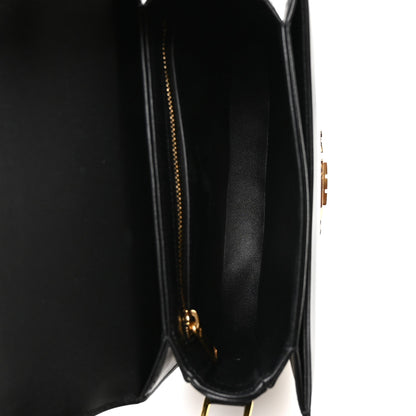 Calfskin Handbag - Black