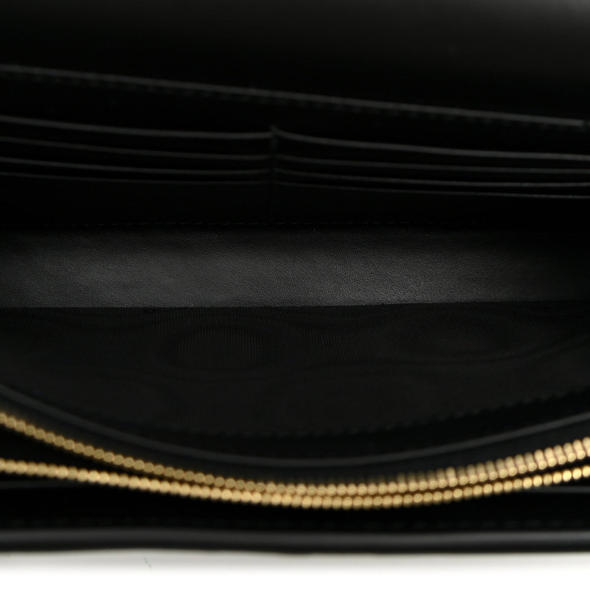 Calfskin Wallet Bag - Black