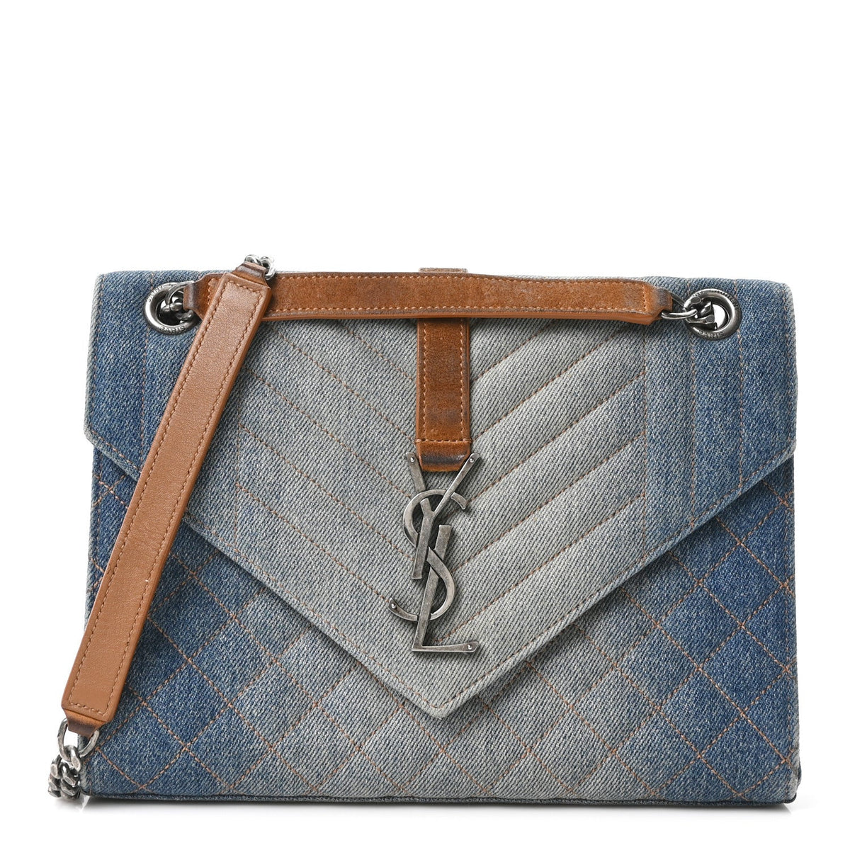 Medium Satchel Bag - Blue