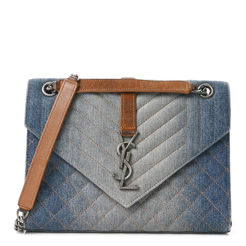 Medium Satchel Bag - Blue
