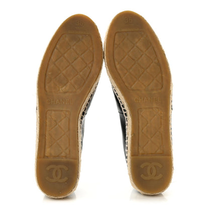 Chanel Lambskin CC Women's Espadrilles