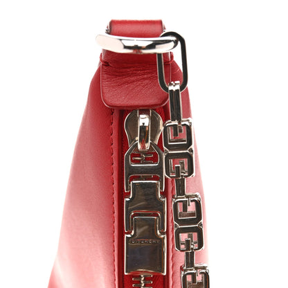 Small Calfskin Shoulder Bag - Red