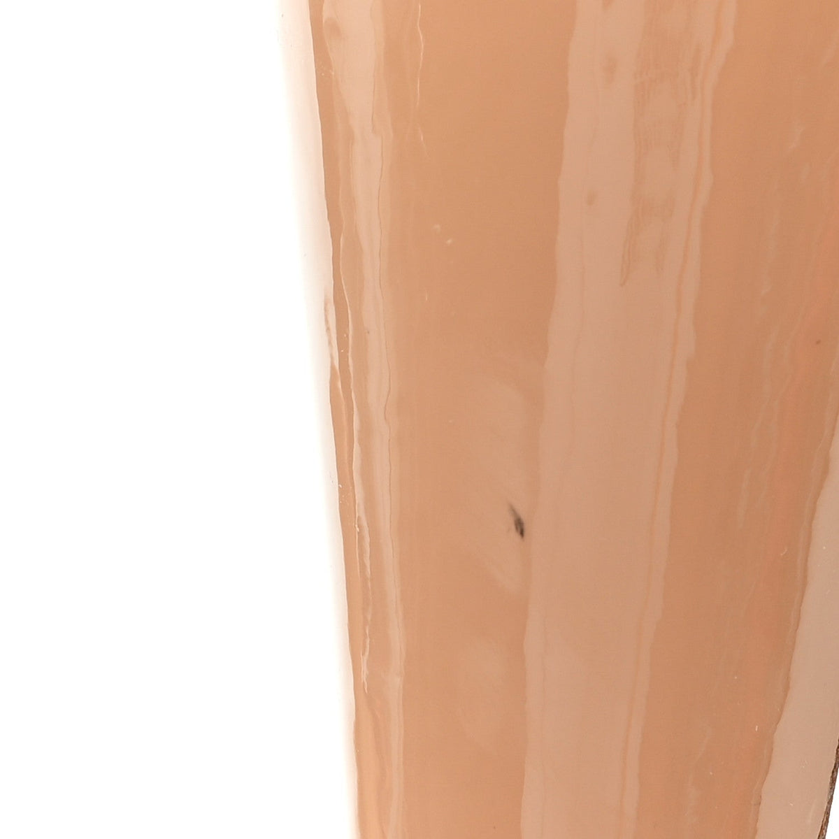 Christian Louboutin Patent Leather Women's Fififa 100 Pumps 36.5 Nude