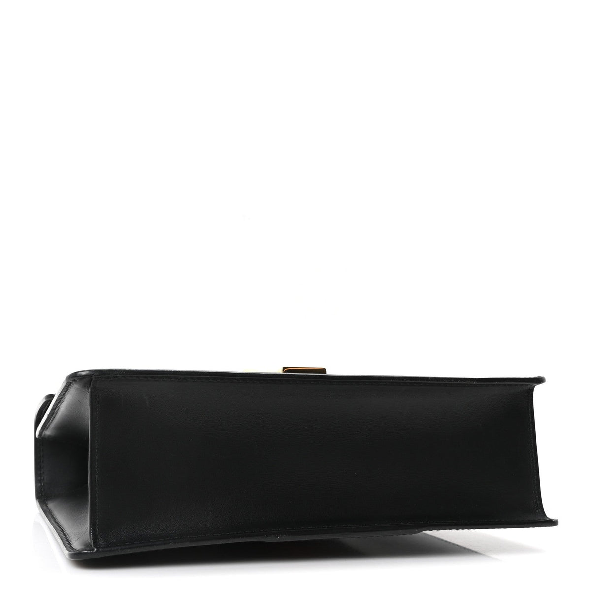 Small Calfskin Shoulder Bag - Black
