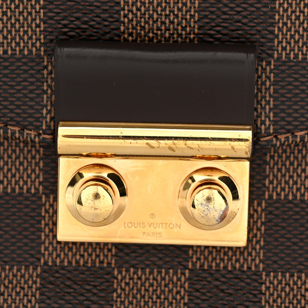 Damier Ebene Croisette Handbag
