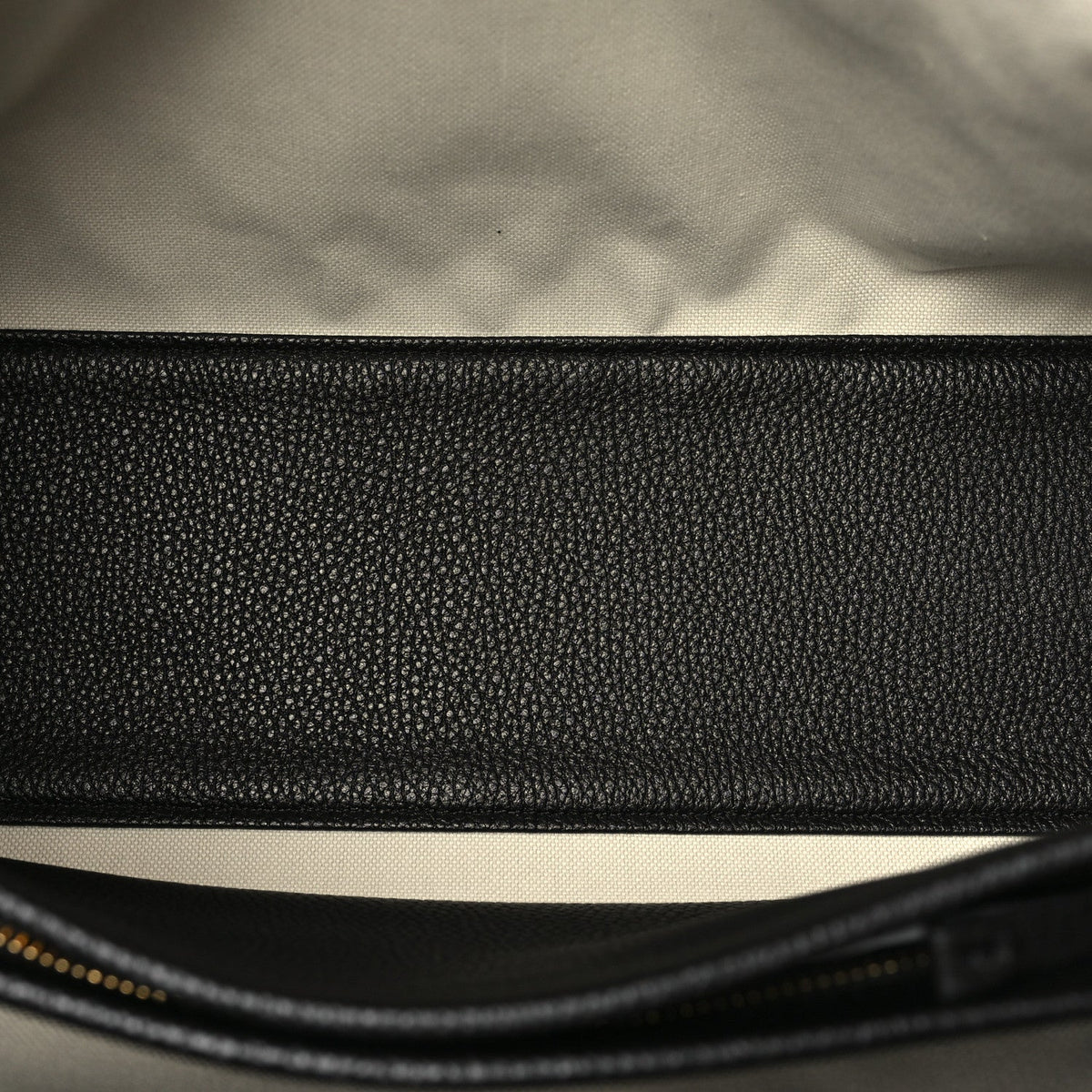 Calfskin Suede Handbag - Beige