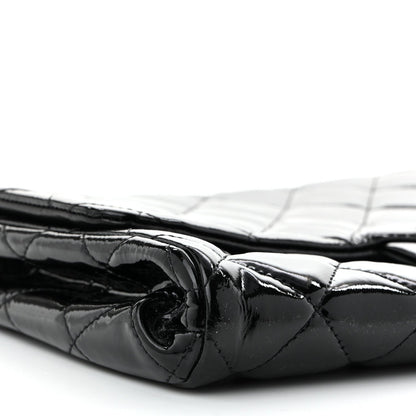 Quilted Clutch Bag - Black