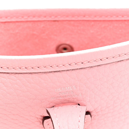 Taurillon Clemence Evelyne Tpm Rose Saku Handbag