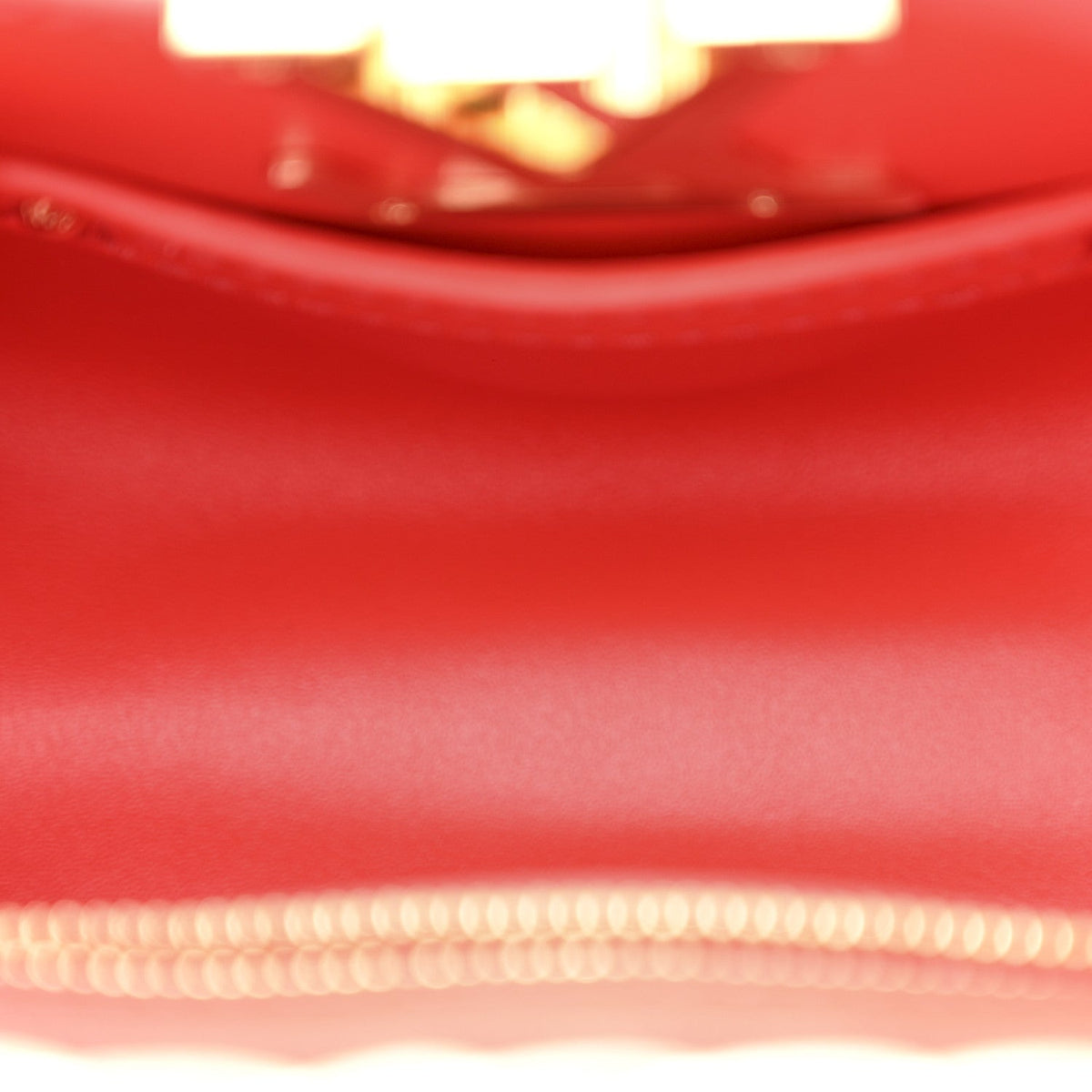 Mini Calfskin Handbag - Tan