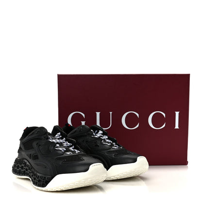Gucci Demetra Mesh Men's Cub3d Sneakers 10 Black