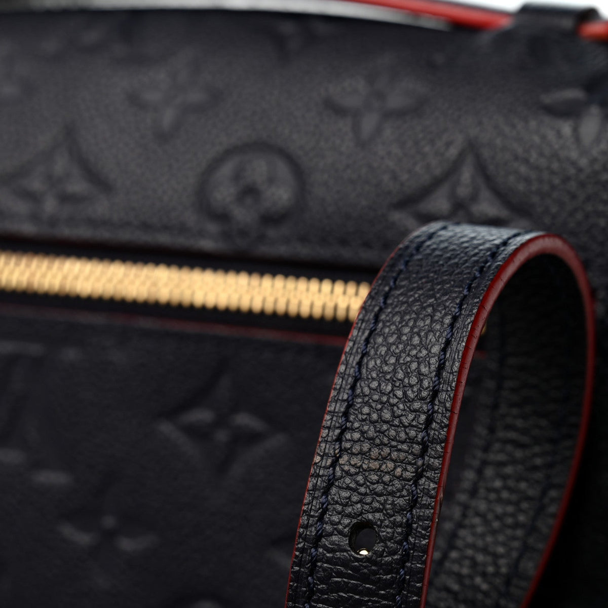 Empreinte Pochette Metis Marine Rouge Handbag