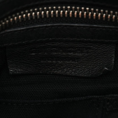 Small Goatskin Handbag - Black