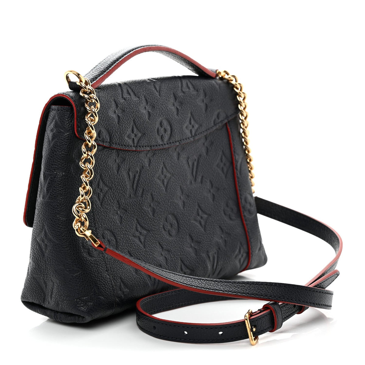 Empreinte Blanche Bb Marine Rouge Handbag