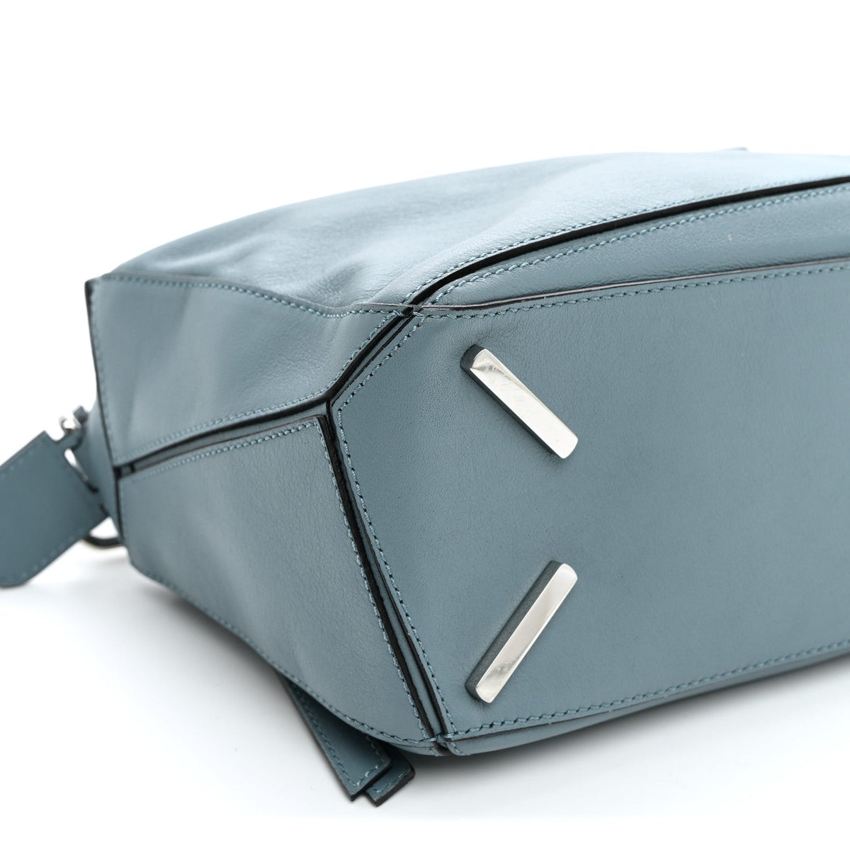 Small Calfskin Handbag - Blue