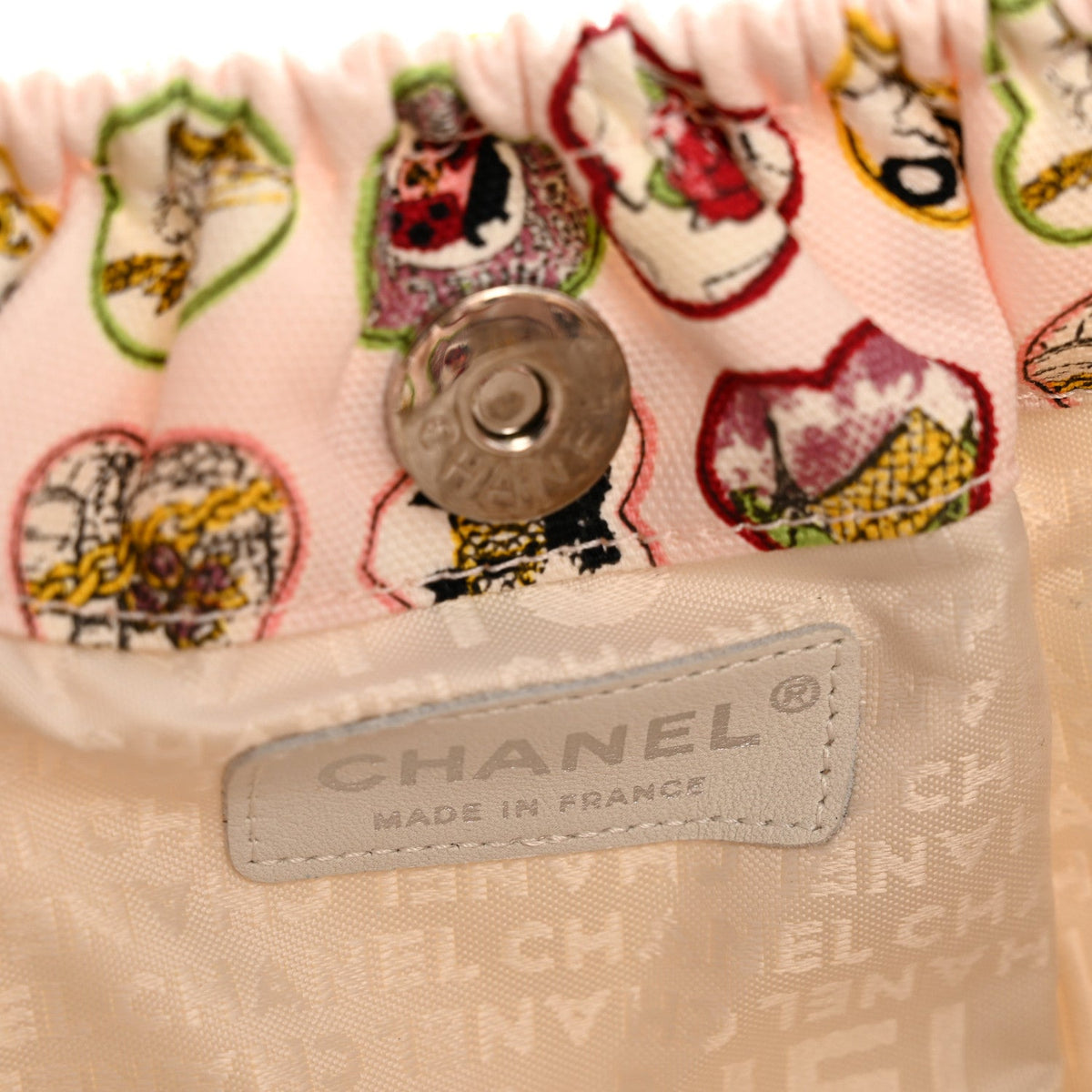 Canvas Shoulder Bag - Pink