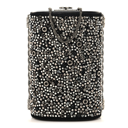 Calfskin Clutch Bag - Black