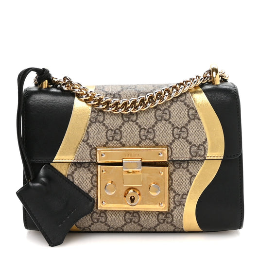 Small Calfskin Shoulder Bag - Black