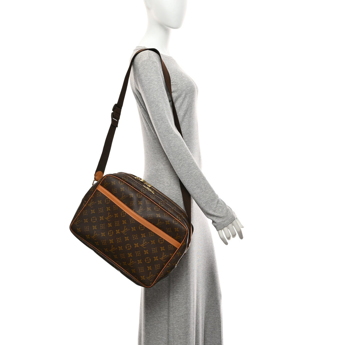 Monogram Reporter Gm Handbag