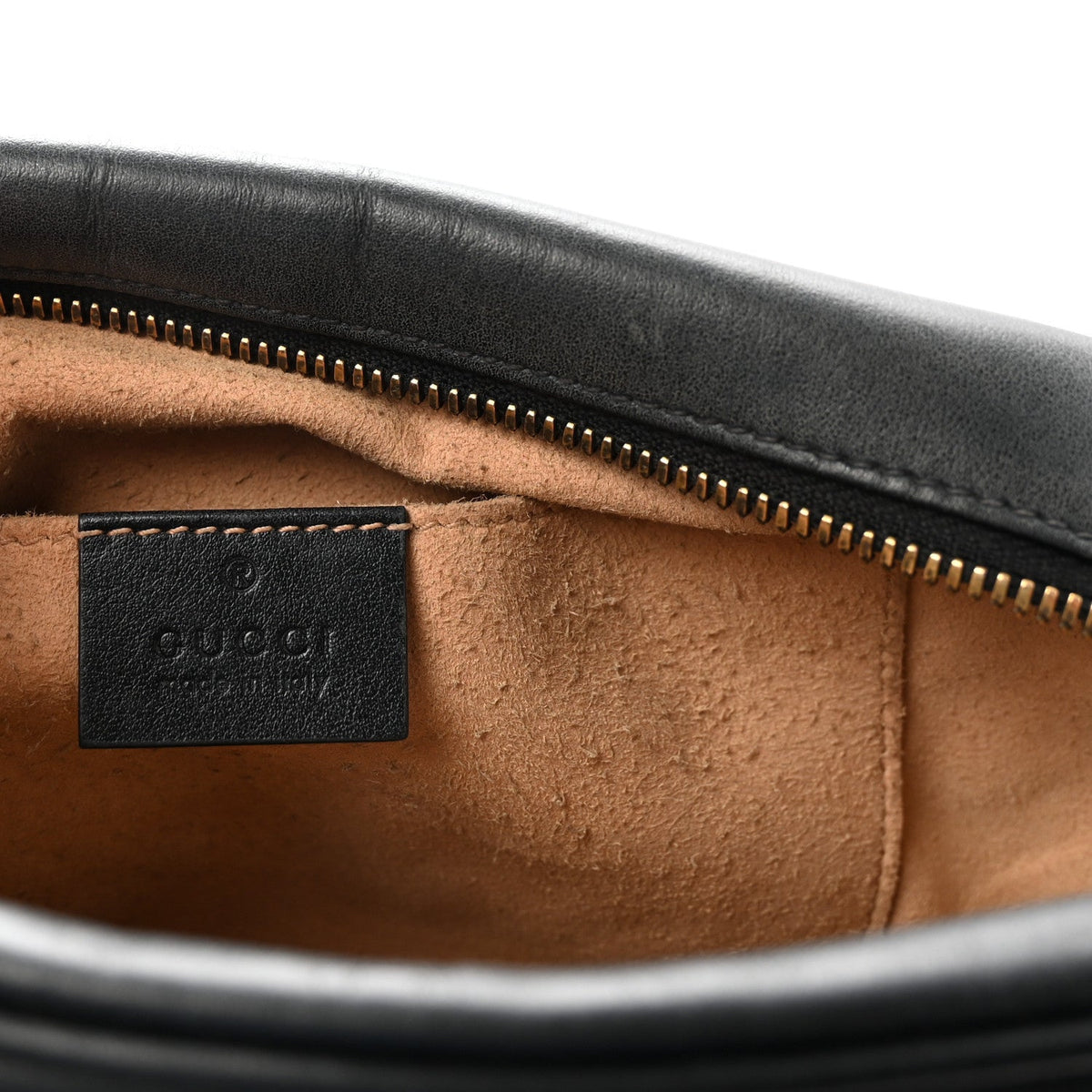 Small Calfskin Shoulder Bag - Black