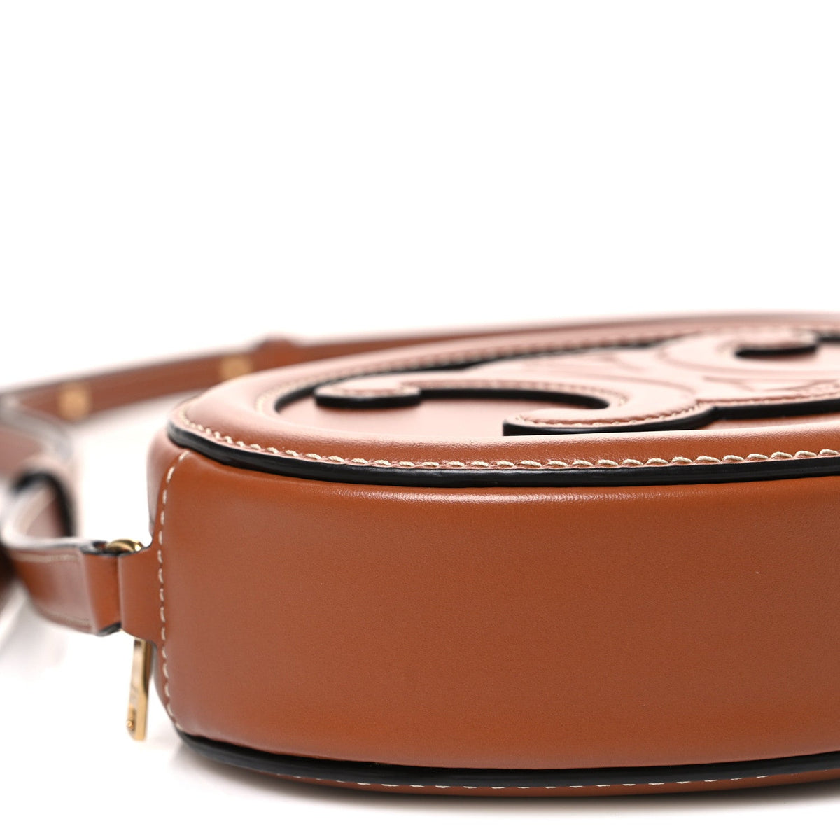 Small Calfskin Crossbody Bag - Tan