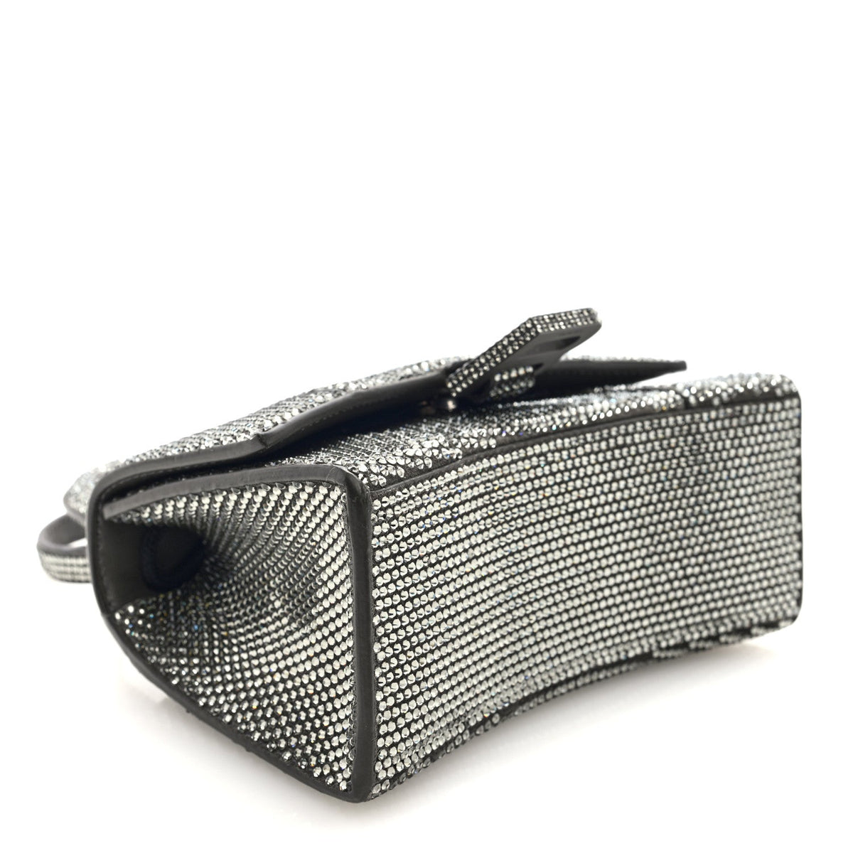 Suede Handbag - Grey