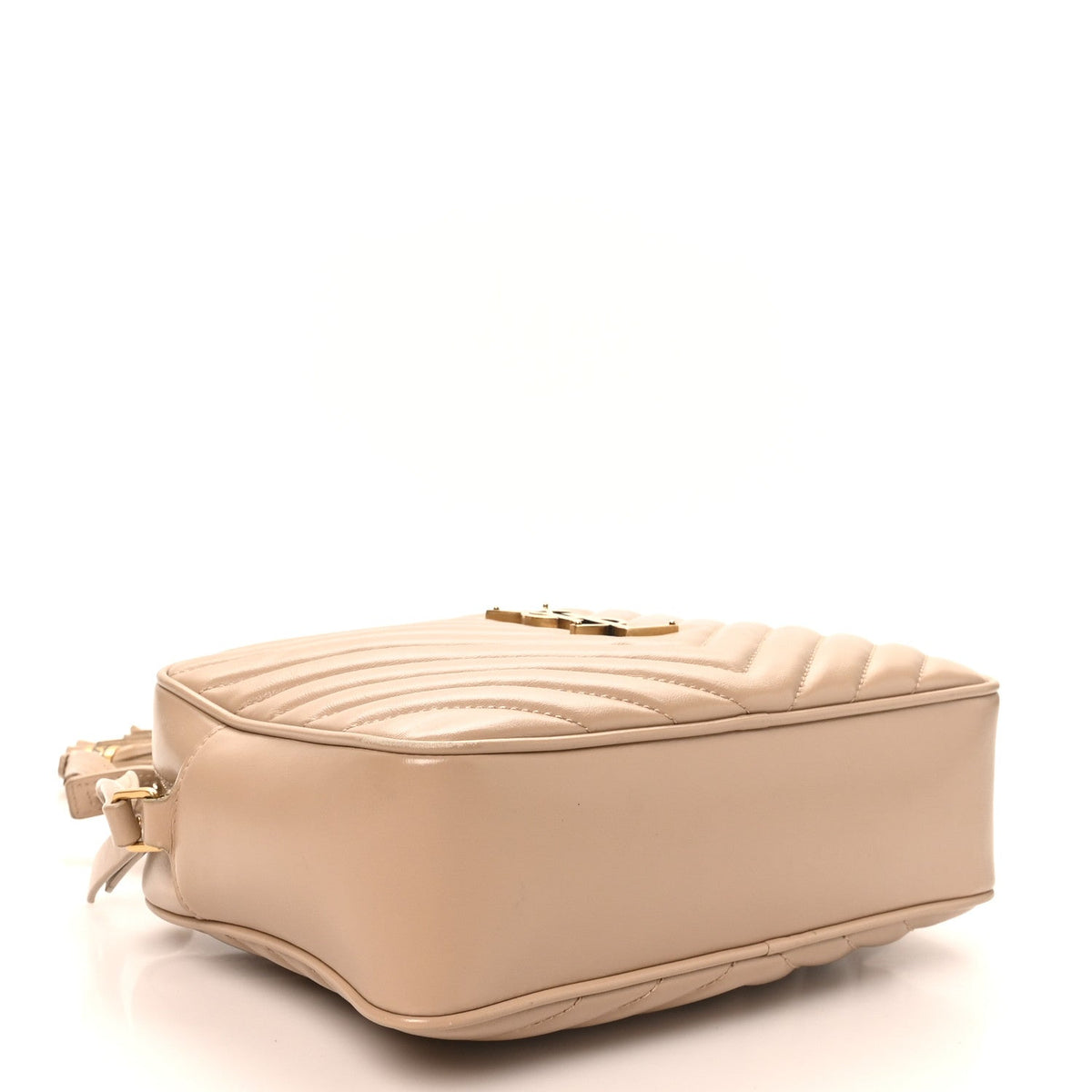 Calfskin Crossbody Bag - Beige