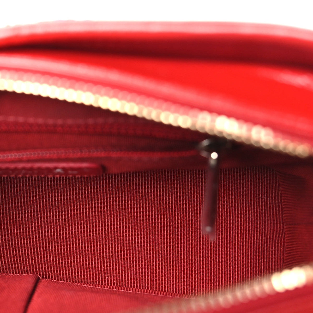 Small Calfskin Hobo Bag - Red