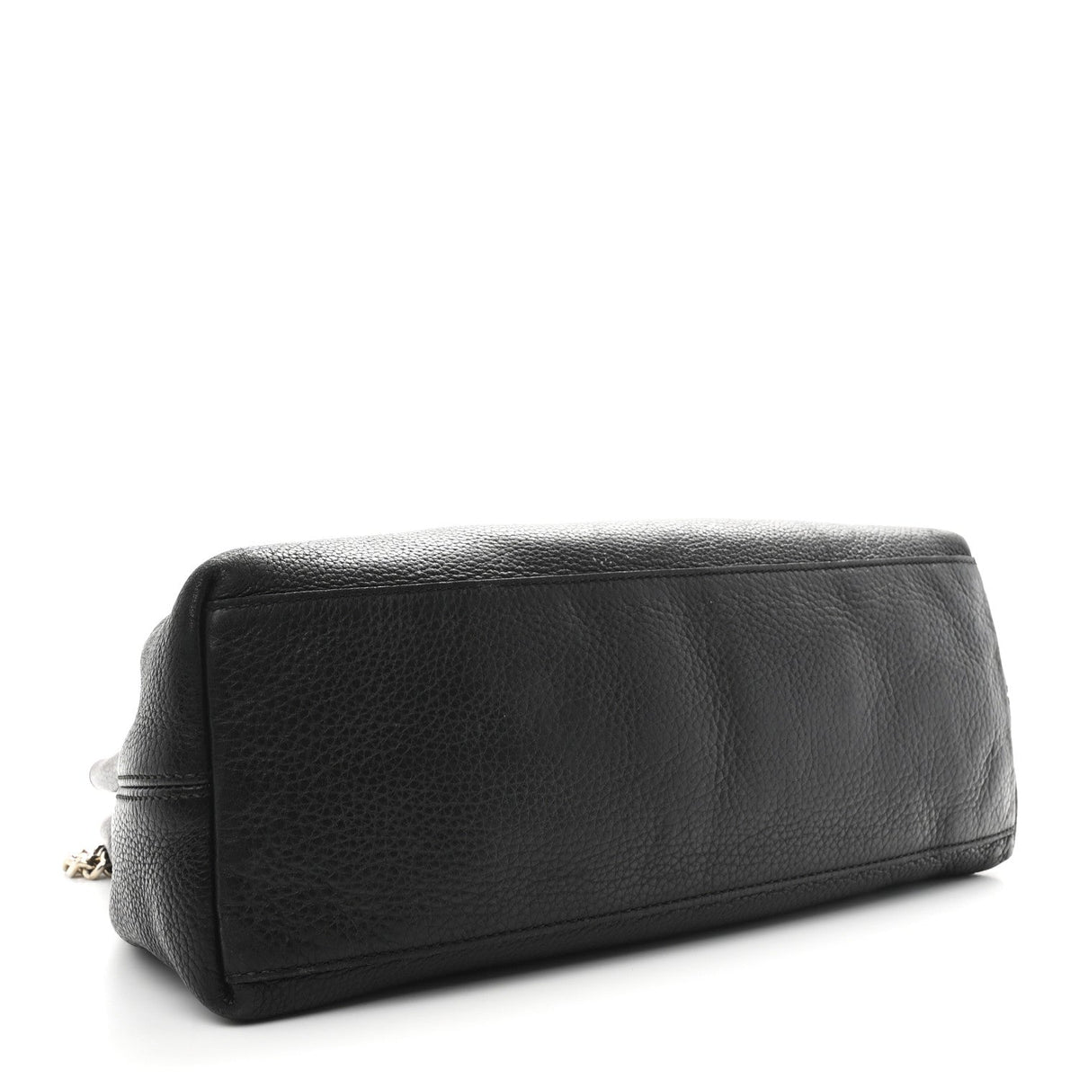 Medium Calfskin Shoulder Bag - Black