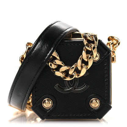 Calfskin Clutch Bag - Black