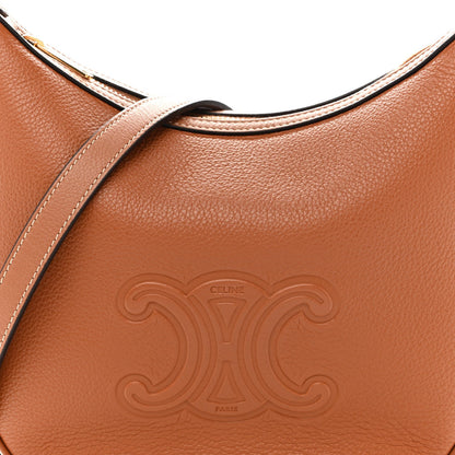 Small Calfskin Shoulder Bag - Tan