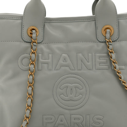 Small Calfskin Tote Bag - Grey