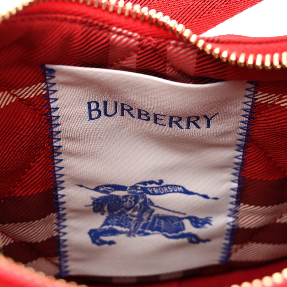 Nylon Crossbody Bag - Red