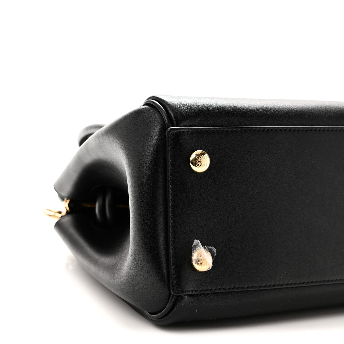 Small Calfskin Handbag - Black