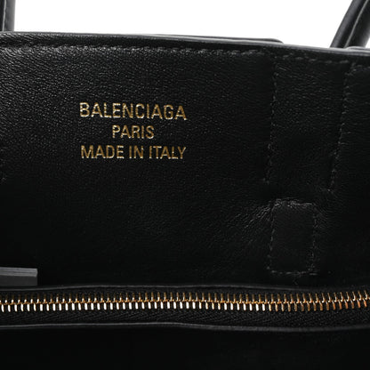 Mini Calfskin Handbag - Black