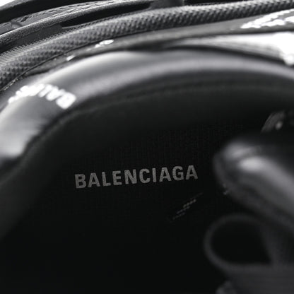Balenciaga Technical Fabric Men's Triple S Sneakers 40 Black White