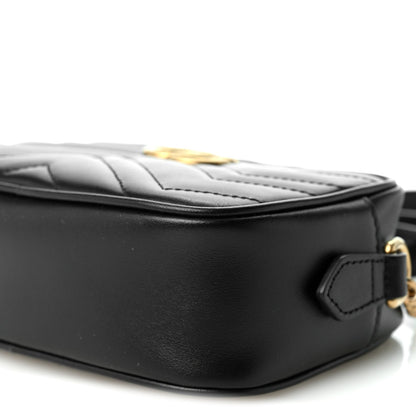 Mini Calfskin Shoulder Bag - Black