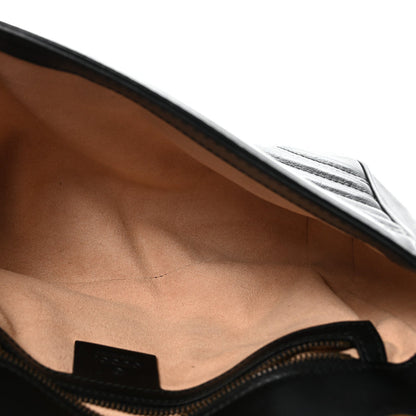 Small Calfskin Shoulder Bag - Black