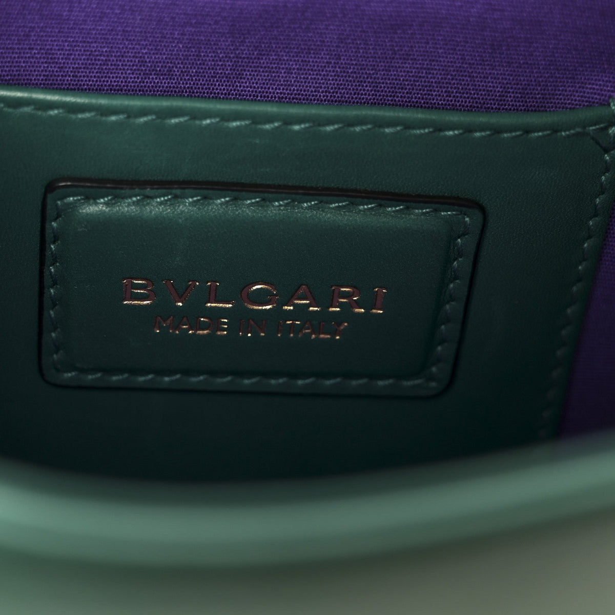 Small Calfskin Crossbody Bag - Green