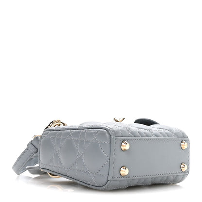 Lambskin Handbag - Blue