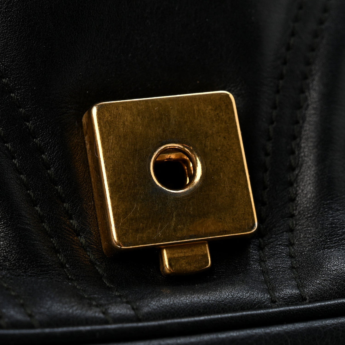 Small Calfskin Shoulder Bag - Black
