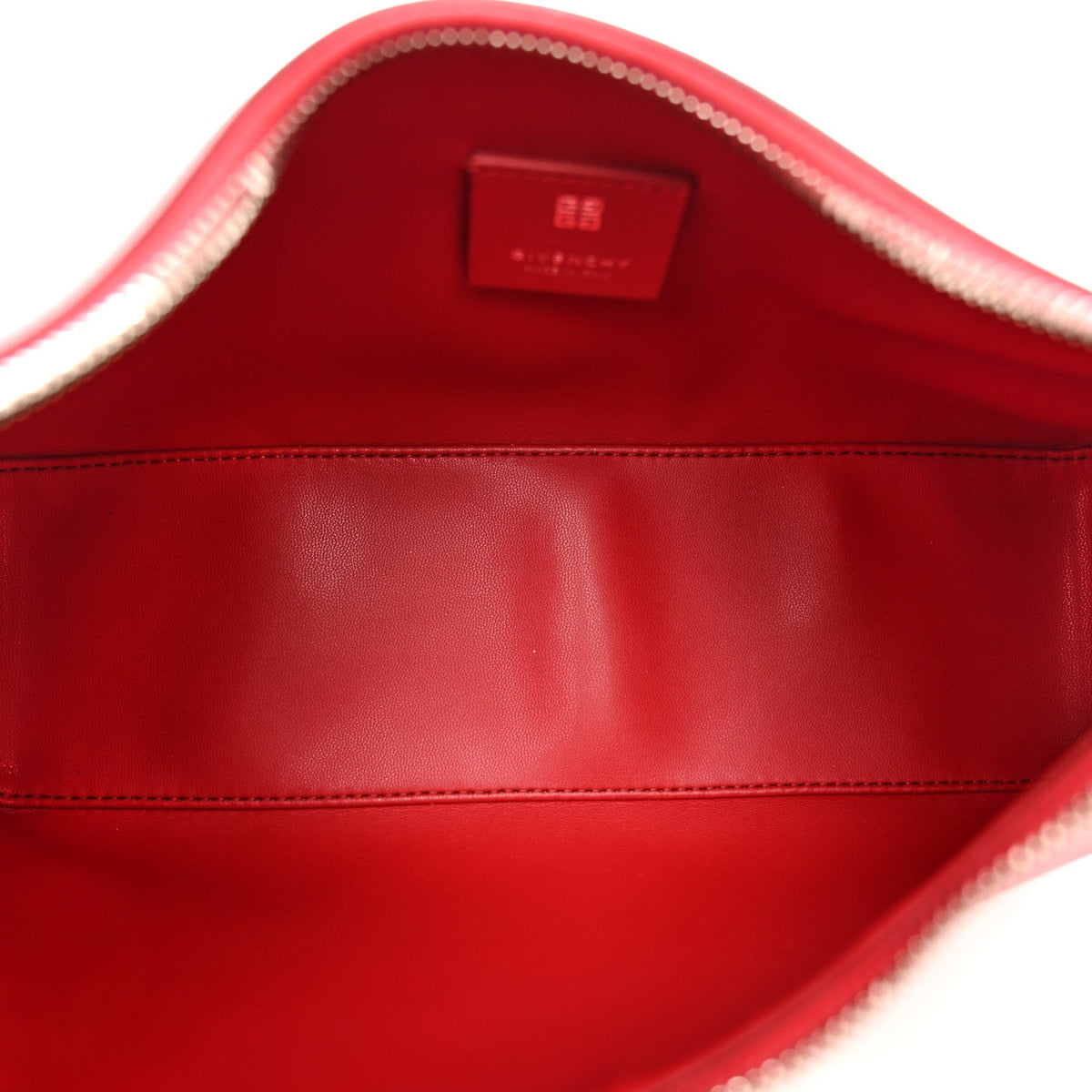 Small Calfskin Shoulder Bag - Red