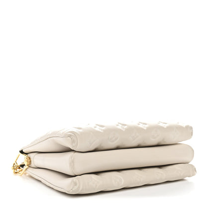 Lambskin Handbag - Beige