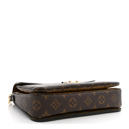 Reverse Monogram Pochette Metis Handbag