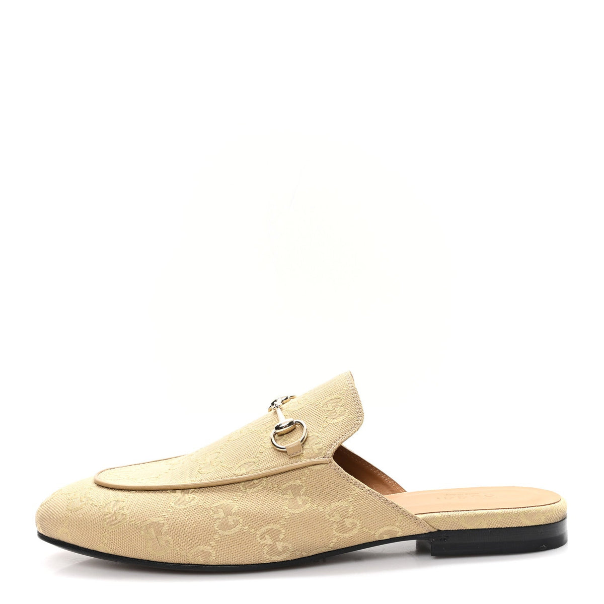 Canvas GG Monogram Princetown Slippers Egypt Salt