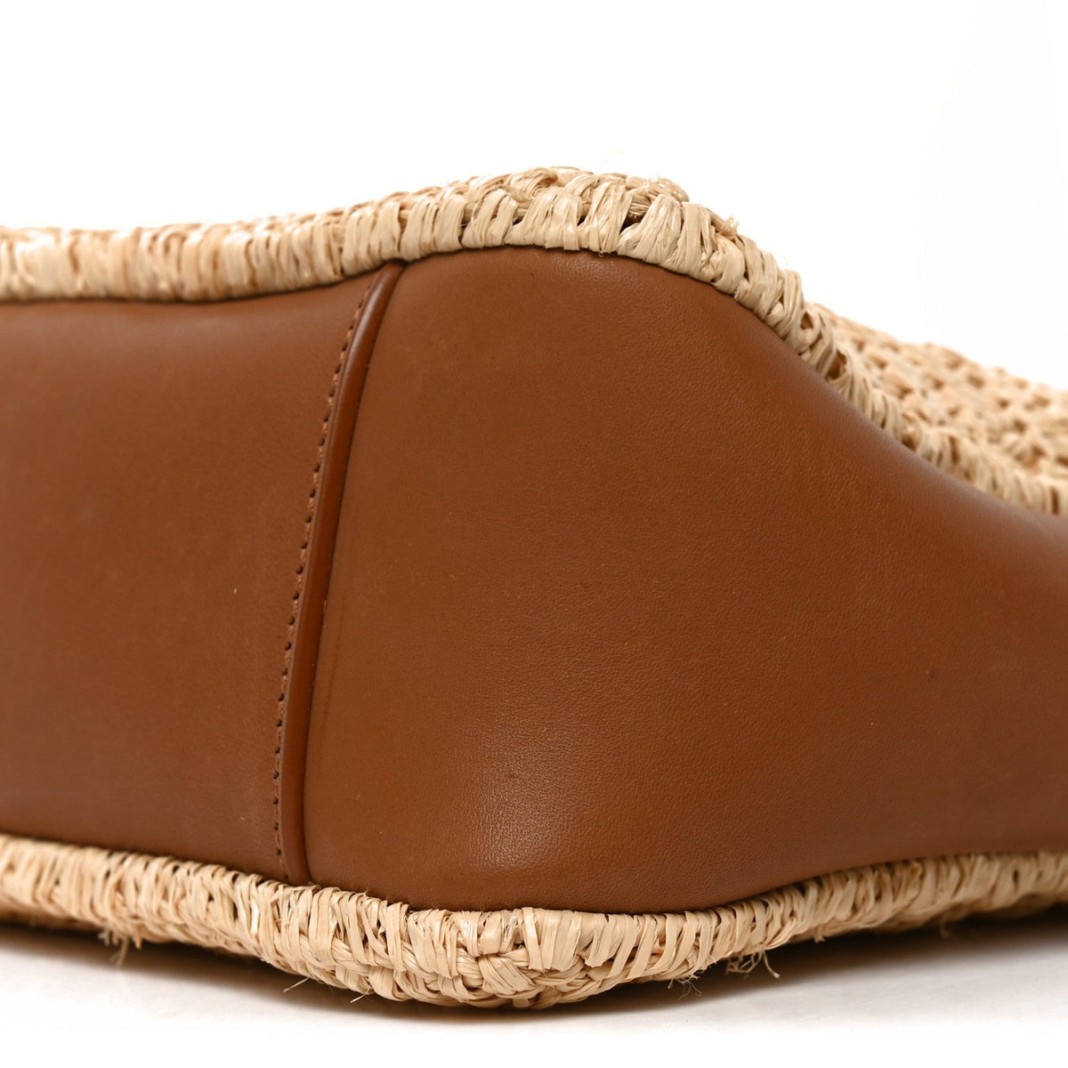 Calfskin Hobo Bag - Natural