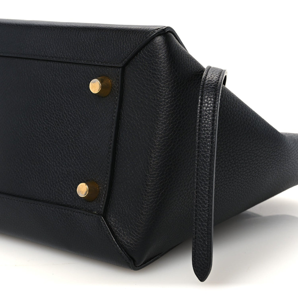Mini Calfskin Belt Bag - Black