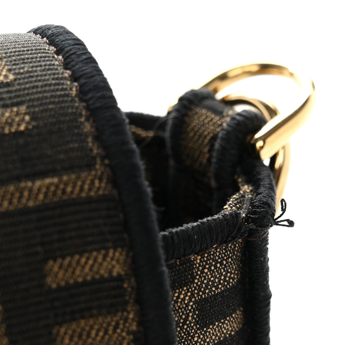 Medium Fabric Handbag - Black