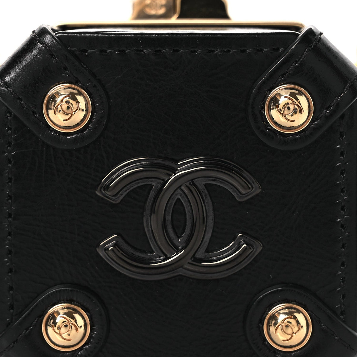 Calfskin Clutch Bag - Black