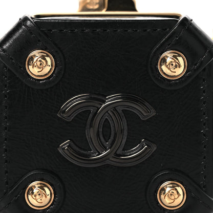 Calfskin Clutch Bag - Black