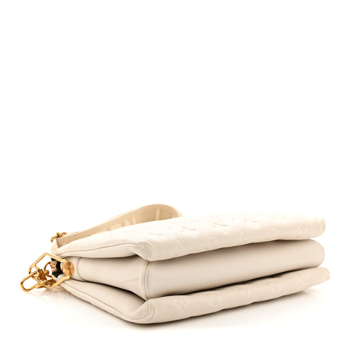 Lambskin Handbag - Beige